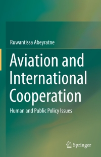 Cover image: Aviation and International Cooperation 9783319170213