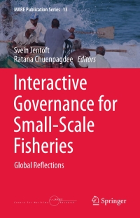 Omslagafbeelding: Interactive Governance for Small-Scale Fisheries 9783319170336