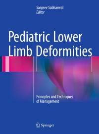 صورة الغلاف: Pediatric Lower Limb Deformities 9783319170961