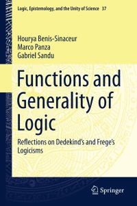Cover image: Functions and Generality of Logic 9783319171081