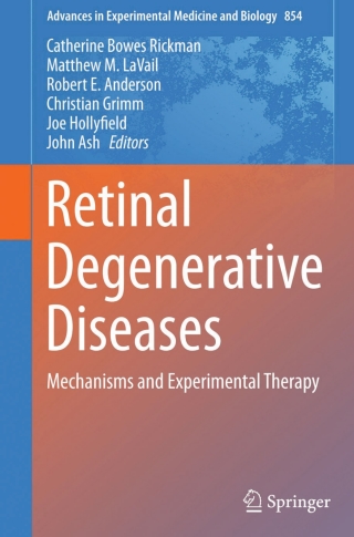 Immagine di copertina: Retinal Degenerative Diseases 9783319171203