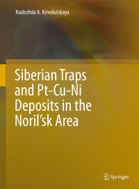 Imagen de portada: Siberian Traps and  Pt-Cu-Ni Deposits in the Noril’sk Area 9783319172040