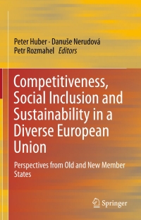 Omslagafbeelding: Competitiveness, Social Inclusion and Sustainability in a Diverse European Union 9783319172989