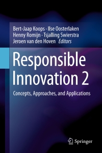 Imagen de portada: Responsible Innovation 2 9783319173078