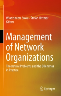 Immagine di copertina: Management of Network Organizations 9783319173467