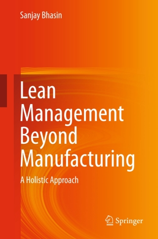 Cover image: Lean Management Beyond Manufacturing 9783319174099