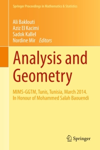 Cover image: Analysis and Geometry 9783319174426
