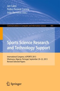 Cover image: Sports Science Research and Technology Support 9783319175478