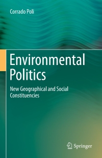 Cover image: Environmental Politics 9783319176130