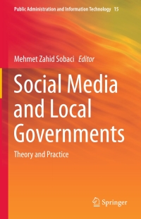 Cover image: Social Media and Local Governments 9783319177212