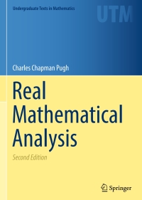 Imagen de portada: Real Mathematical Analysis 2nd edition 9783319177700