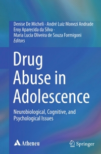 Cover image: Drug Abuse in Adolescence 9783319177946