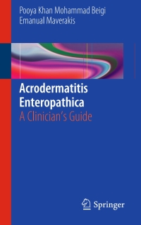 Imagen de portada: Acrodermatitis Enteropathica 9783319178189