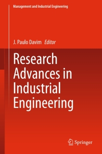 Titelbild: Research Advances in Industrial Engineering 9783319178240