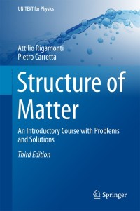 Cover image: Structure of Matter 3rd edition 9783319178967