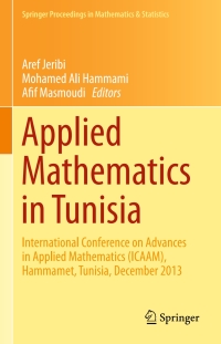 Cover image: Applied Mathematics in Tunisia 9783319180403