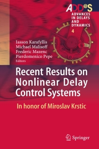 Cover image: Recent Results on Nonlinear Delay Control Systems 9783319180717