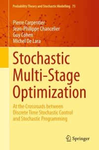 Cover image: Stochastic Multi-Stage Optimization 9783319181370