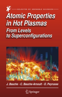 Titelbild: Atomic Properties in Hot Plasmas 9783319181462