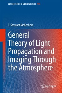 Cover image: General Theory of Light Propagation and Imaging Through the Atmosphere 9783319182087
