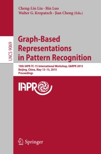 Imagen de portada: Graph-Based Representations in Pattern Recognition 9783319182230
