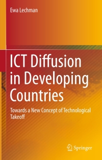 Imagen de portada: ICT Diffusion in Developing Countries 9783319182537