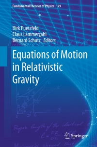 Imagen de portada: Equations of Motion in Relativistic Gravity 9783319183343