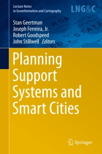 Cover image: Planning Support Systems and Smart Cities 9783319183671