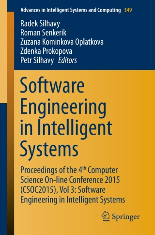 Imagen de portada: Software Engineering in Intelligent Systems 9783319184722