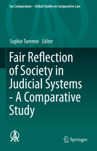 Omslagafbeelding: Fair Reflection of Society in Judicial Systems - A Comparative Study 9783319184845