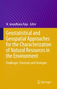 Immagine di copertina: Geostatistical and Geospatial Approaches for the Characterization of Natural Resources in the Environment 9783319186627