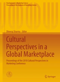 Cover image: Cultural Perspectives in a Global Marketplace 9783319186955
