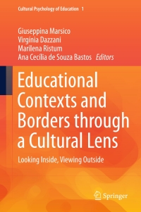 Imagen de portada: Educational Contexts and Borders through a Cultural Lens 9783319187648