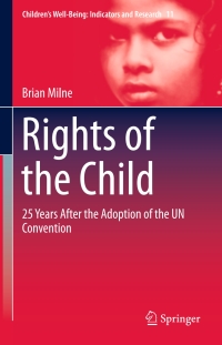 صورة الغلاف: Rights of the Child 9783319187839
