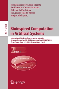 Cover image: Bioinspired Computation in Artificial Systems 9783319188324