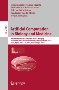 صورة الغلاف: Artificial Computation in Biology and Medicine 9783319189130