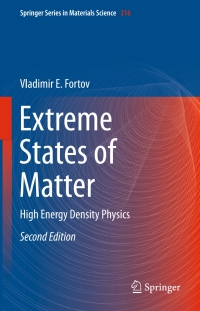 Cover image: Extreme States of Matter 2nd edition 9783319189529