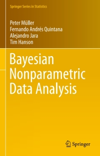 Cover image: Bayesian Nonparametric Data Analysis 9783319189673
