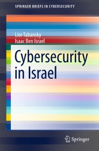 Cover image: Cybersecurity in Israel 9783319189857