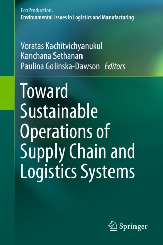 Cover image: Toward Sustainable Operations of Supply Chain and Logistics Systems 9783319190051