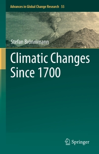 Titelbild: Climatic Changes Since 1700 9783319190419