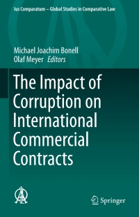 Imagen de portada: The Impact of Corruption on International Commercial Contracts 9783319190532