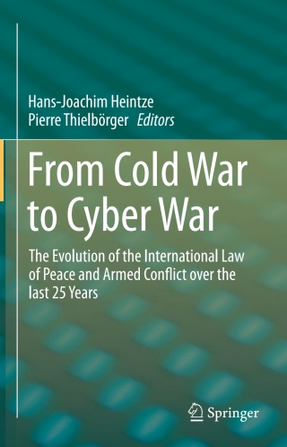 Cover image: From Cold War to Cyber War 9783319190860
