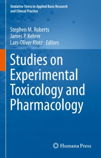 Imagen de portada: Studies on Experimental Toxicology and Pharmacology 9783319190952