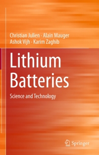 Titelbild: Lithium Batteries 9783319191072