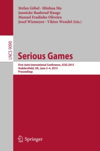 Cover image: Serious Games 9783319191256