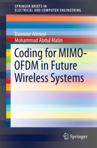 Cover image: Coding for MIMO-OFDM in Future Wireless Systems 9783319191522