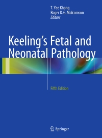 Imagen de portada: Keeling's Fetal and Neonatal Pathology 5th edition 9783319192062