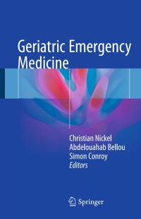 Cover image: Geriatric Emergency Medicine 9783319193175