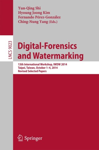 Cover image: Digital-Forensics and Watermarking 9783319193205
